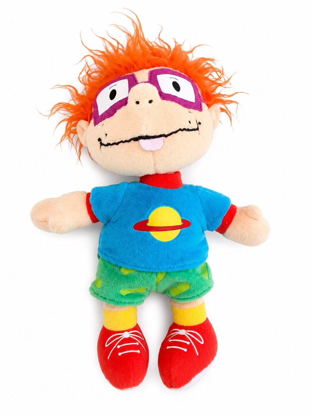 Rugrats Chuckie Plush Doll Nickelodeon Just Play 2017 Stuffed Animal w/ Tags